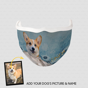 Personalized Dog Gift Idea - Royal Dog's Portrait 41 For Dog Lovers - Cloth Mask